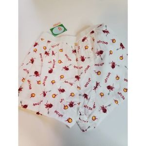 NWT 2001 vtg Vintage Gymboree hot stuff valentine's S boxers 3 yrs 3t